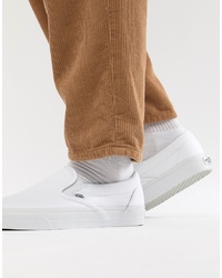 weiße Slip-On Sneakers von Vans