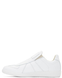 weiße Slip-On Sneakers von Maison Margiela
