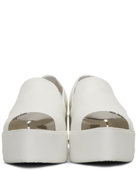 weiße Slip-On Sneakers von Miu Miu