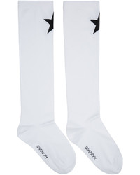 weiße Socken mit Sternenmuster von Givenchy