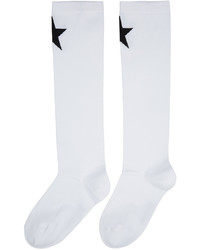 weiße Socken mit Sternenmuster von Givenchy