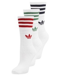 weiße Socken von adidas