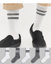 weiße Socken von ASOS DESIGN