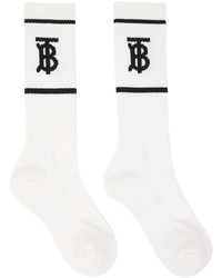weiße Socken von Burberry