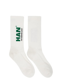 weiße Socken von Han Kjobenhavn