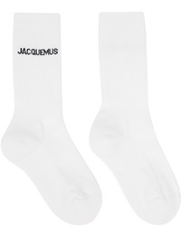 weiße Socken von Jacquemus