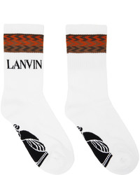 weiße Socken von Lanvin