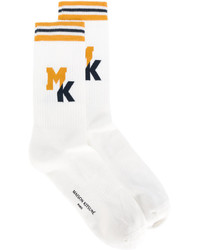 weiße Socken von MAISON KITSUNÉ