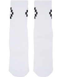 weiße Socken von Marcelo Burlon County of Milan
