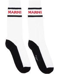 weiße Socken von Marni