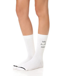 weiße Socken von Kate Spade