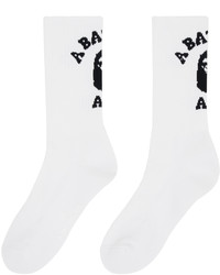 weiße Socken von BAPE