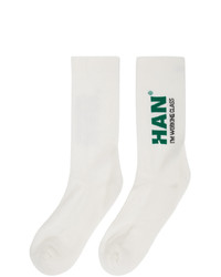 weiße Socken von Han Kjobenhavn