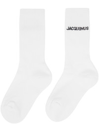 weiße Socken von Jacquemus