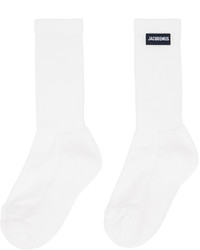 weiße Socken von Jacquemus