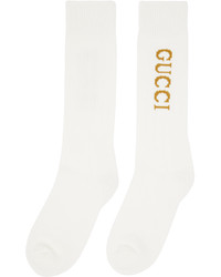 weiße Socken von Gucci