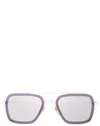 weiße Sonnenbrille von Dita Eyewear