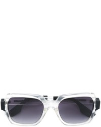 weiße Sonnenbrille von McQ by Alexander McQueen