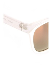 weiße Sonnenbrille von Marc by Marc Jacobs