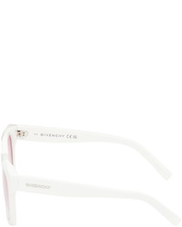 weiße Sonnenbrille von Givenchy