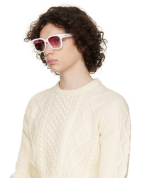 weiße Sonnenbrille von Givenchy