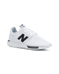 weiße Sportschuhe von New Balance