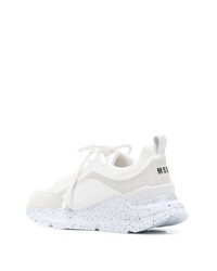 weiße Sportschuhe von MSGM