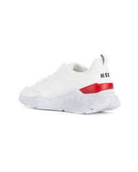 weiße Sportschuhe von MSGM