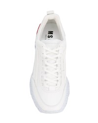 weiße Sportschuhe von MSGM