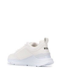 weiße Sportschuhe von MSGM