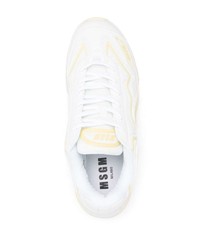 weiße Sportschuhe von MSGM