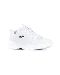 weiße Sportschuhe von Fila