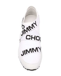 weiße Sportschuhe von Jimmy Choo