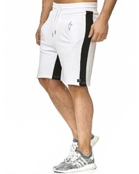 weiße Sportshorts von Redbridge