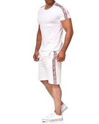 weiße Sportshorts von Redbridge