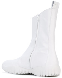 weiße Stiefel von Maison Margiela