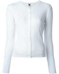 weiße Strickjacke von M Missoni