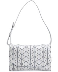weiße Taschen mit geometrischem Muster von Bao Bao Issey Miyake
