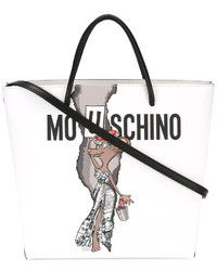 weiße Taschen von Moschino