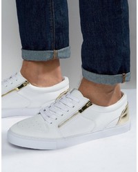 weiße Turnschuhe von Asos