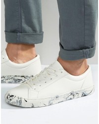 weiße Turnschuhe von Asos