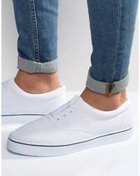 weiße Turnschuhe von Asos