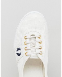 weiße Turnschuhe von Fred Perry