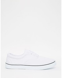 weiße Turnschuhe von Asos