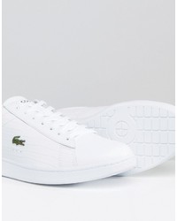 weiße Turnschuhe von Lacoste