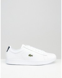 weiße Turnschuhe von Lacoste