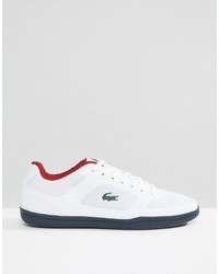 weiße Turnschuhe von Lacoste