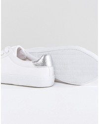 weiße Turnschuhe von Asos