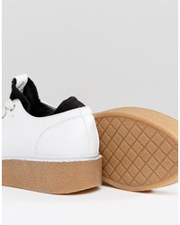 weiße Turnschuhe von Asos