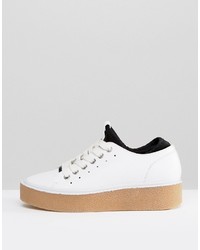 weiße Turnschuhe von Asos